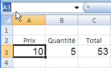 formule, adresse, calcul, cellule